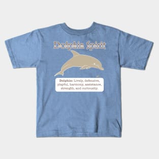 Spirit Animal-Dolphin Kids T-Shirt